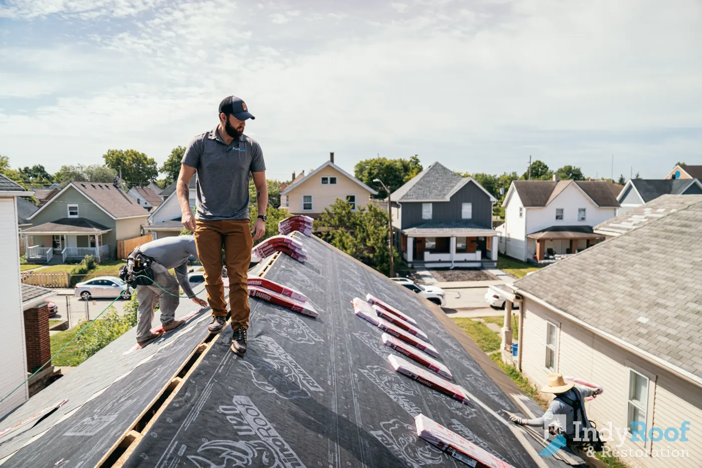 Manufacturer-certified roof installation in Hunters Pointe